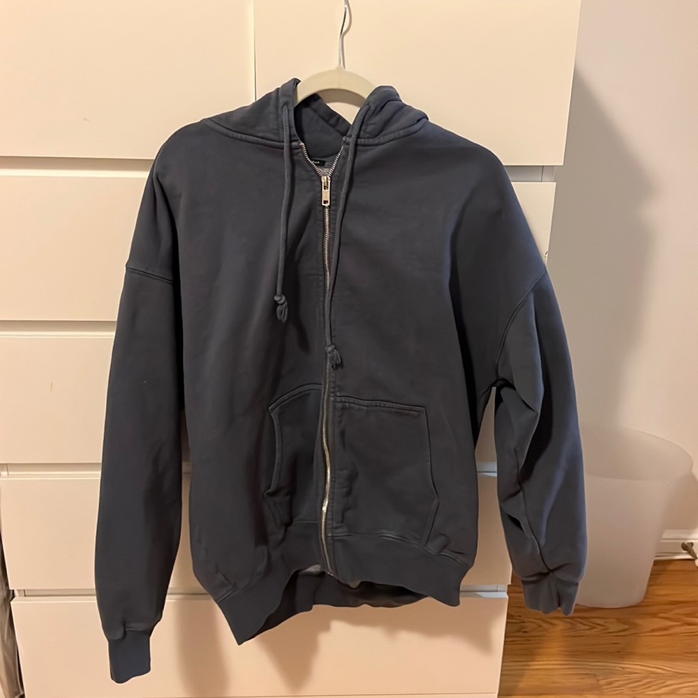 Christy hoodie-Faded navy blue